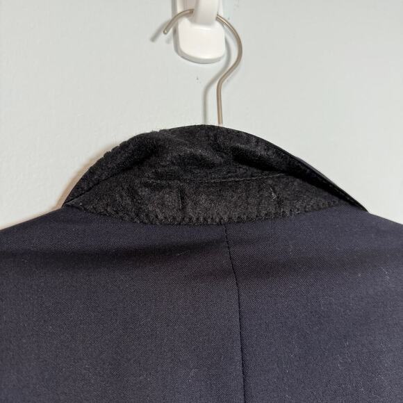Loro Piana Wool Fabric Daniel Cremieux Navy Wool Blazer 42L Made in USA Union - Picture 8 of 14